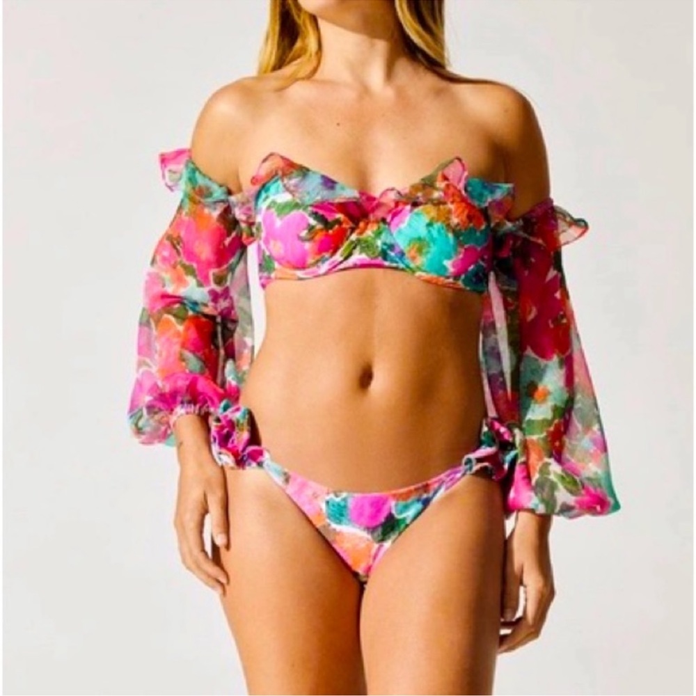 Patbo Gabi Bikini Set. Size large. Worn once for less than 2 hours.